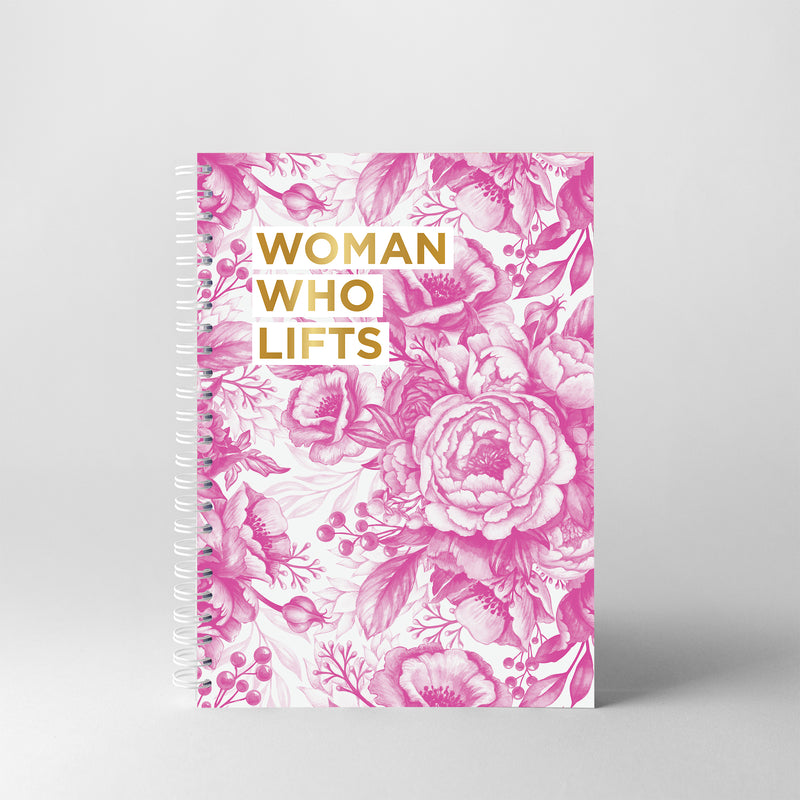 Woman Who Lifts - Pink Peonies