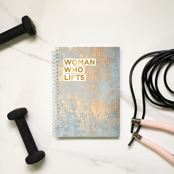 Woman Who Lifts - Marble Gold