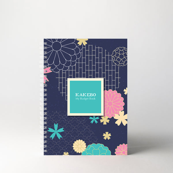 Cahier budget Kakebo modèle Navy - WOMEN WARRIORS – Paper and Memories