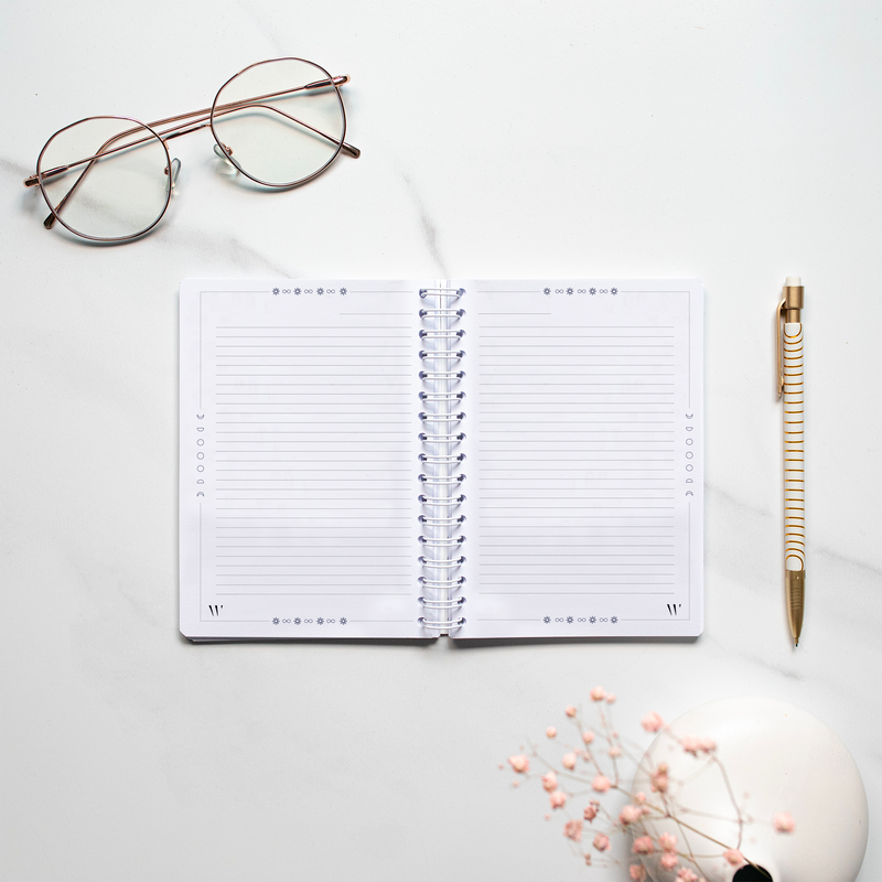 Notebbok One Line My Pocket Notebook - One Line – Women Warriors UK