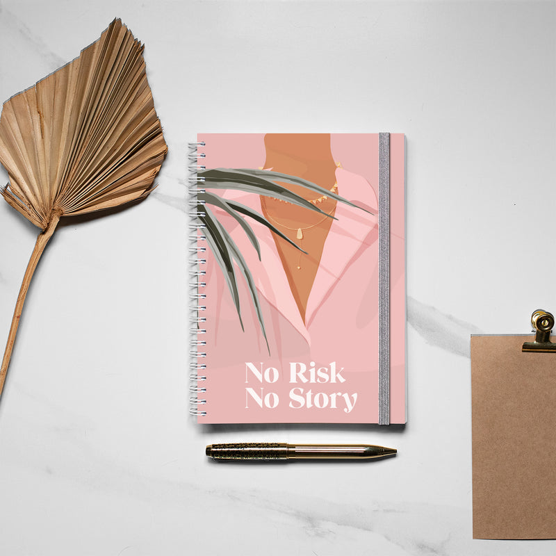 Notebook - No Risk No Story