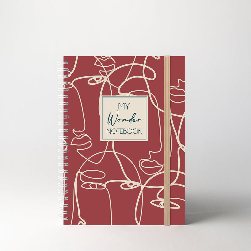 Notebbok One Line My Wonder Notebook - One Line – Women Warriors UK