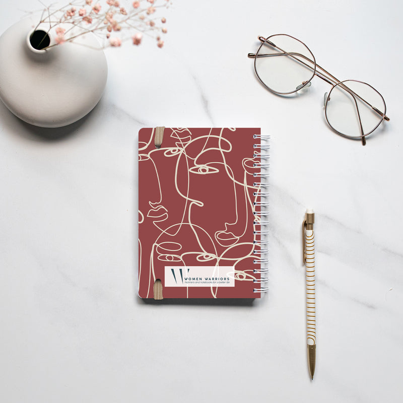 Notebbok One Line My Pocket Notebook - One Line – Women Warriors UK