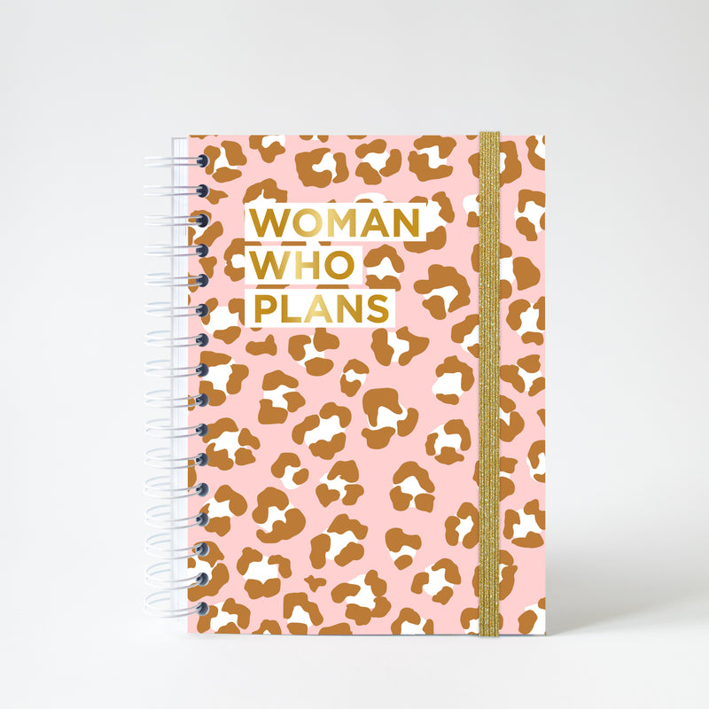 Woman Who Plans - Pink Leopard